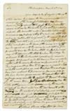 LEE, RICHARD HENRY. Autograph Letter Signed, as Chair of the Marine Committee of Continental Congress,